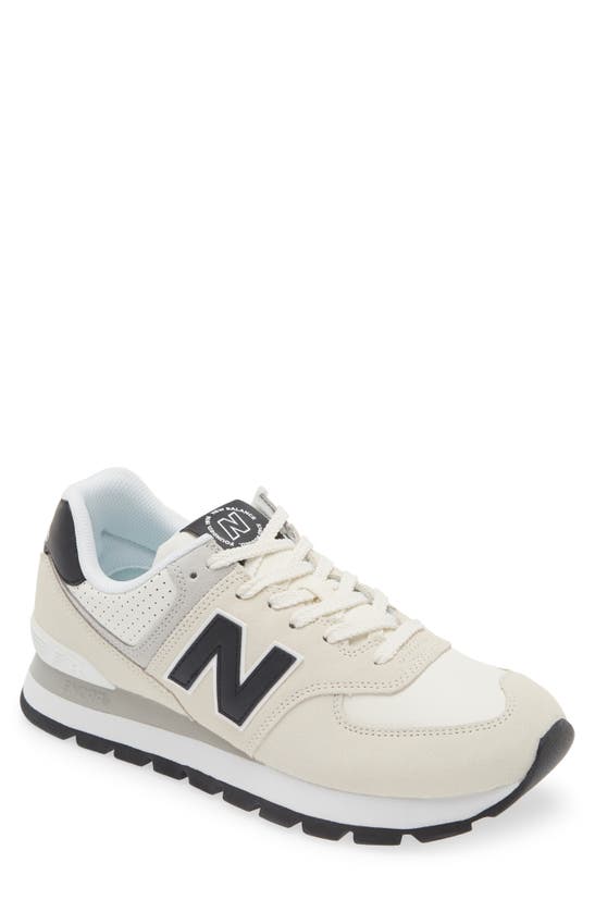 Shop New Balance 574 Classic Sneaker In White/ Black