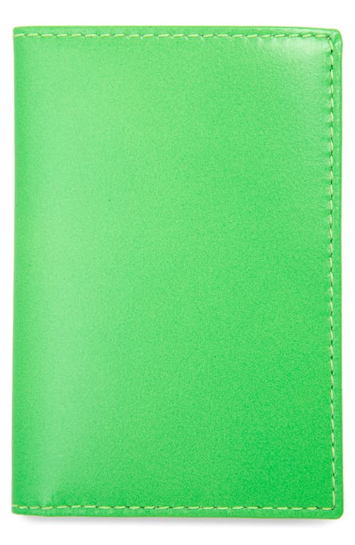 Super Fluo Card Case in Green