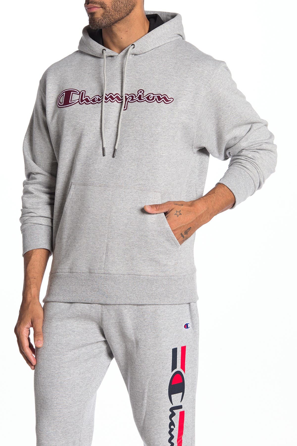 champion powerblend hoodie review