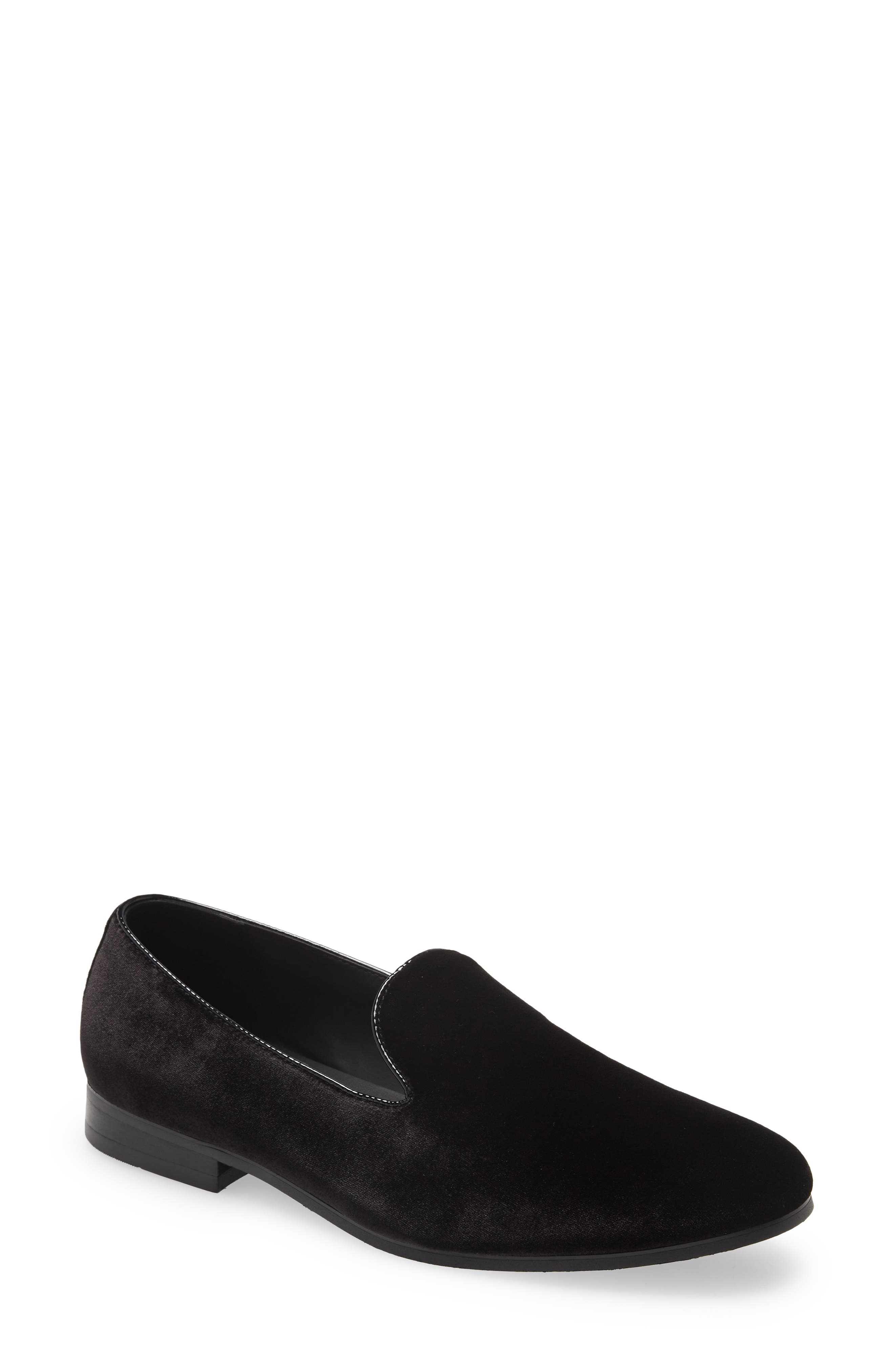 mens suede dress loafers