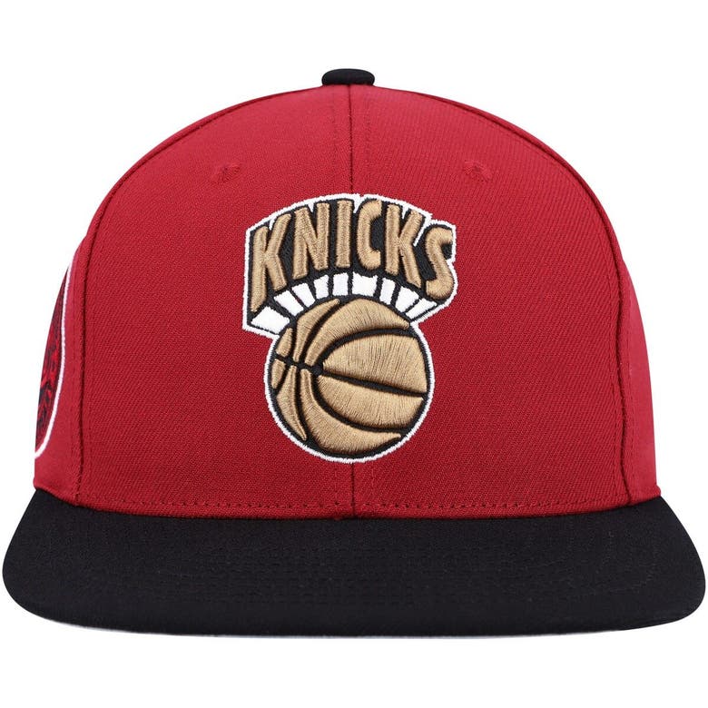 Men's Mitchell & Ness Red Denver Nuggets Hardwood Classics Free Bird  Snapback Hat