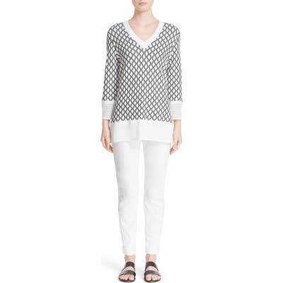 St. John Sport Collection Bardot Slim Capri Jeans