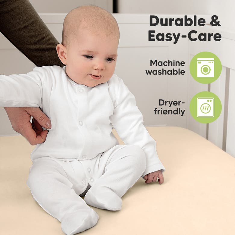 Shop Keababies Soothe Fitted Crib Sheet In Pecan