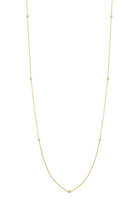14k gold necklace | Nordstrom