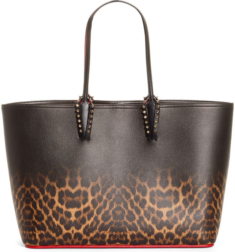 Christian Louboutin Cabata Leopard embossed Tote Bag Ahoy Comics