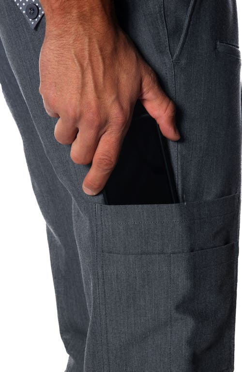 Members Only London Jogger Scrub Pants In Graphite