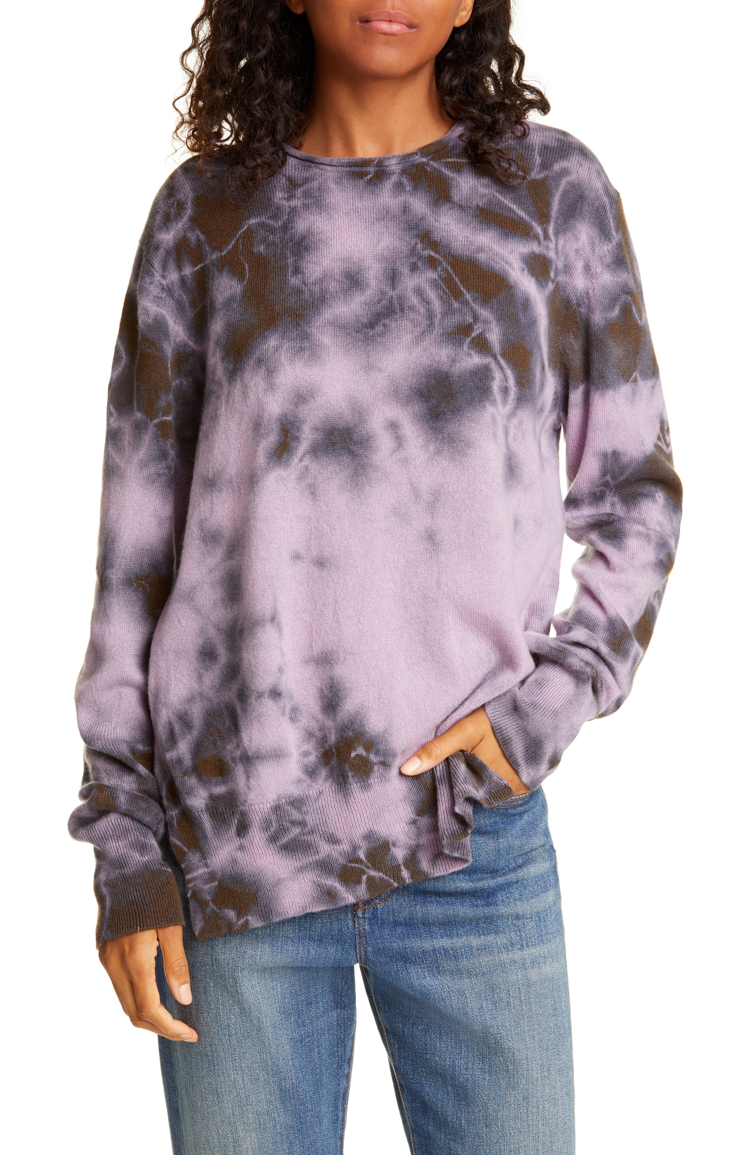 raquel allegra tie dye sweatshirt