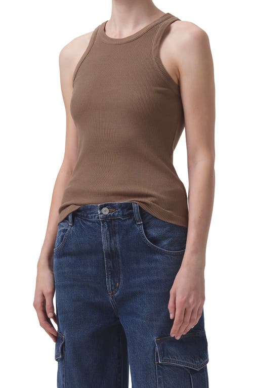 AGOLDE Bailey Tank Top in Mouse