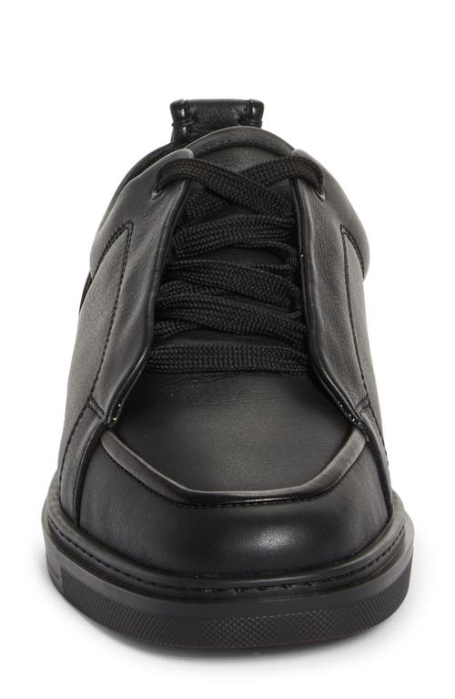 Shop Christian Louboutin Jimmy Calfskin Sneaker In Black