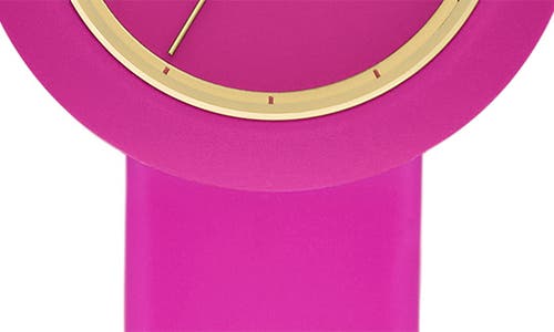 Shop Kate Spade New York Mini Park Row Silicone Strap Watch, 28mm In Pink