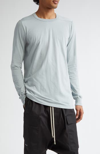 【Rick Owens】LEVEL LONGSLEEVE コットン Tシャツ Rick Owens】LEVEL LONGSLEEVE コットン Tシャツ
