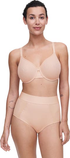 Underwired full cup molded bra Chantelle Smooth Lines (Beige Doré)
