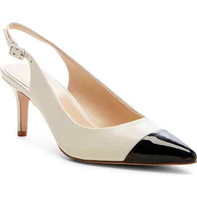 Enzo Angiolini Damiana Slingback Pump, White