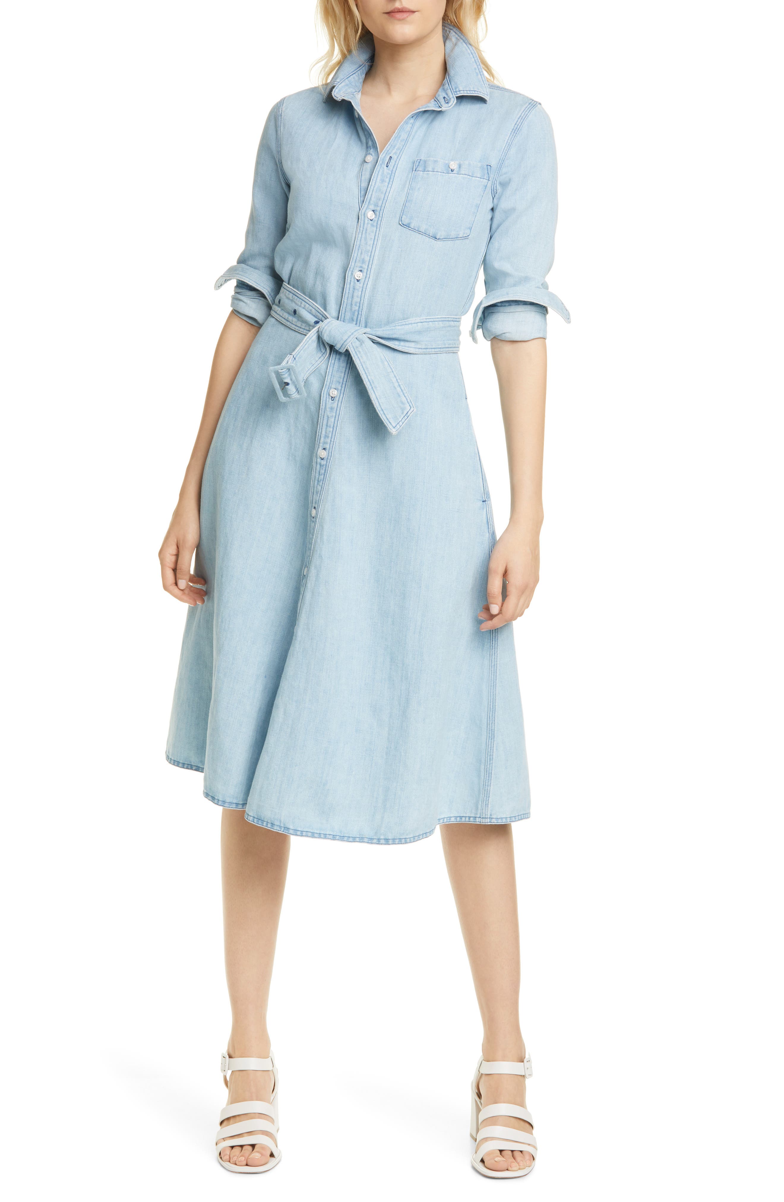 ralph lauren denim dress womens