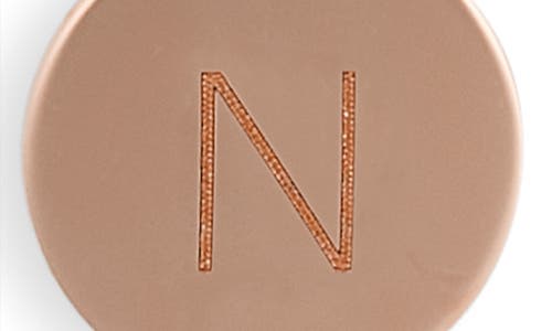 Meshmerise Initial Disc Charm Bracelet In Rose-n