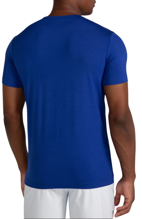 Shop Redvanly Sussex T-shirt In Mazarine Blue