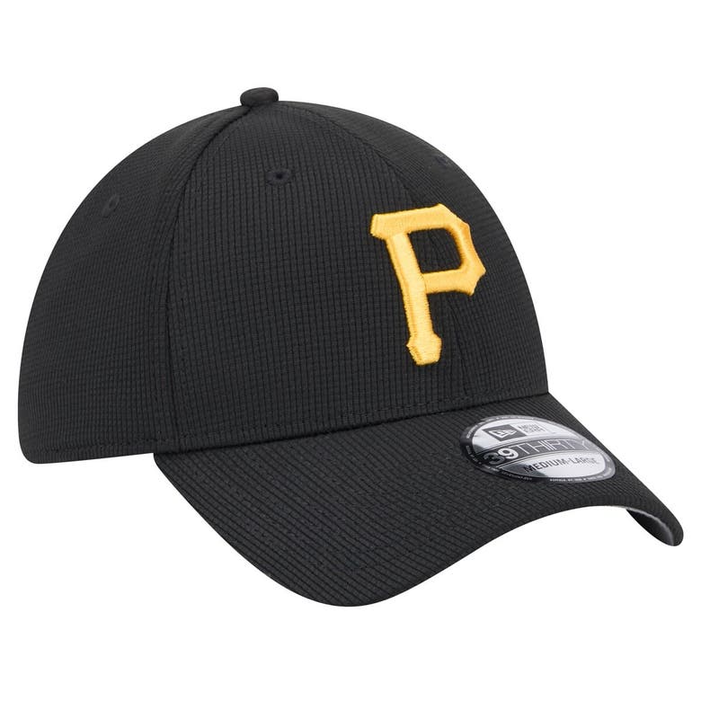 Shop New Era Black Pittsburgh Pirates Active Pivot 39thirty Flex Hat