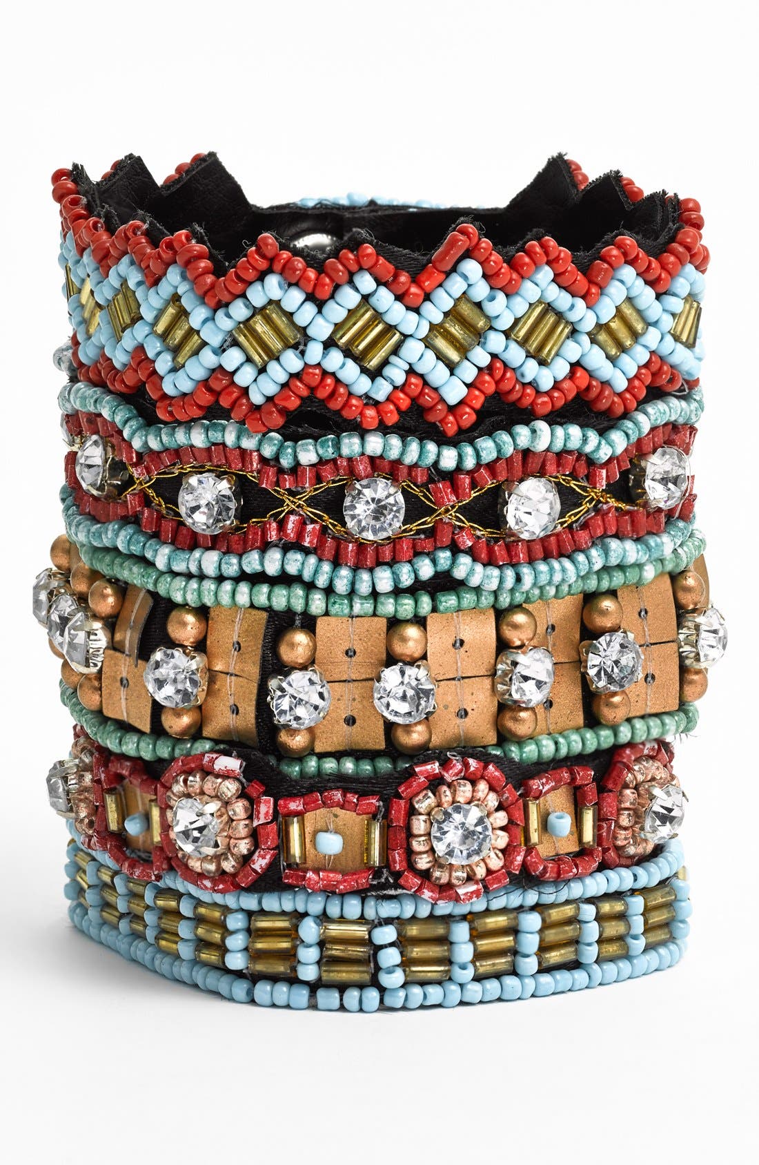 Cara Couture Embellished Cuff Bracelet Nordstrom