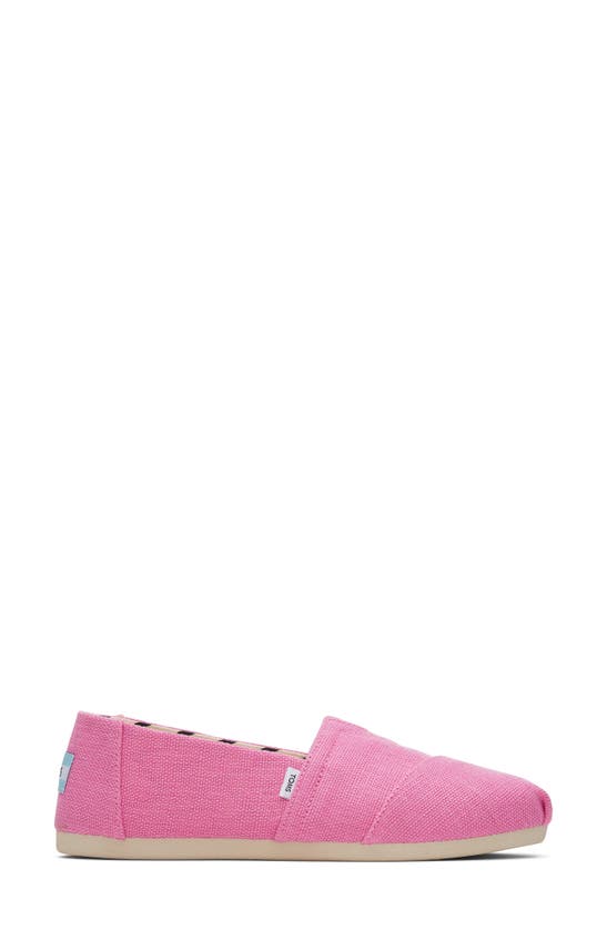 Shop Toms Alpargata Slip On Sneaker In Pink
