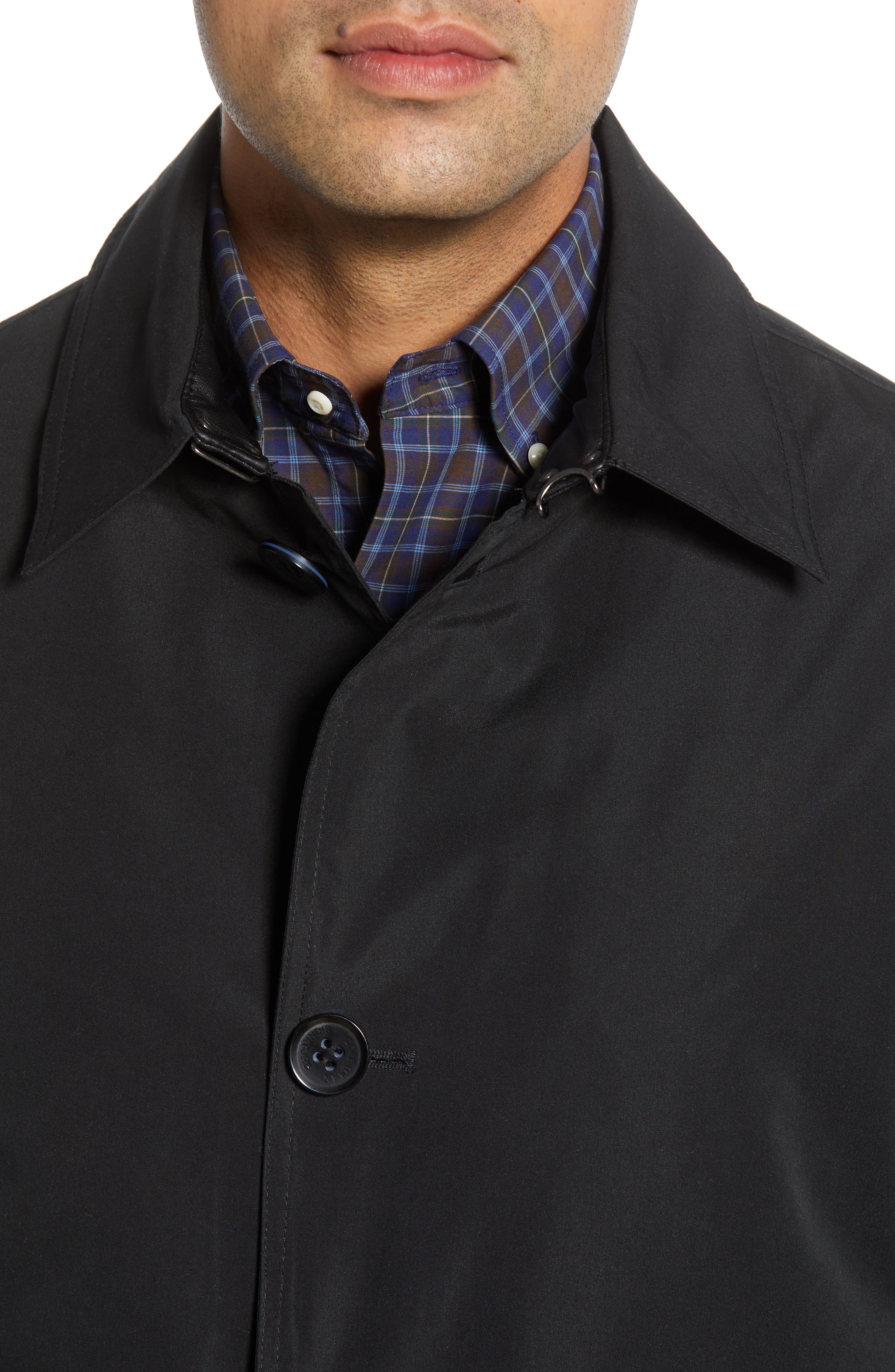 cole haan water resistant car coat