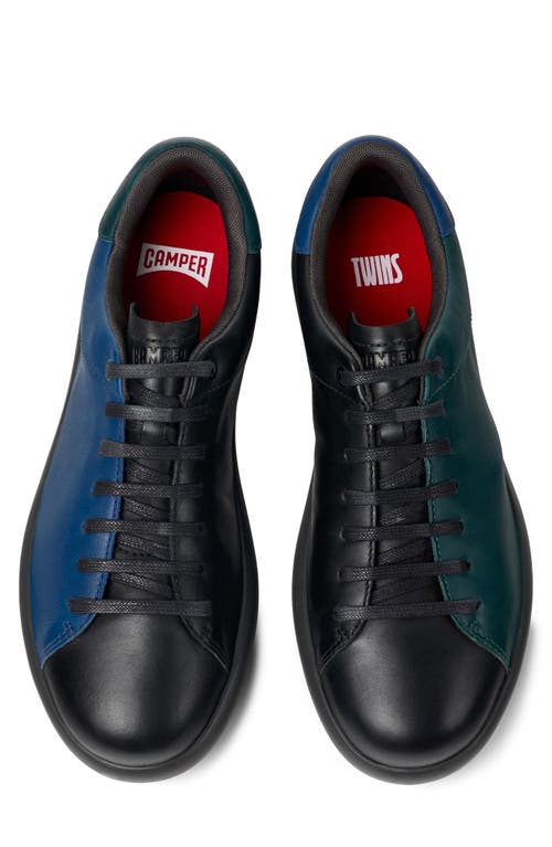 Shop Camper Pelotas Soller Twins Mismatched Sneakers In Blue And Black