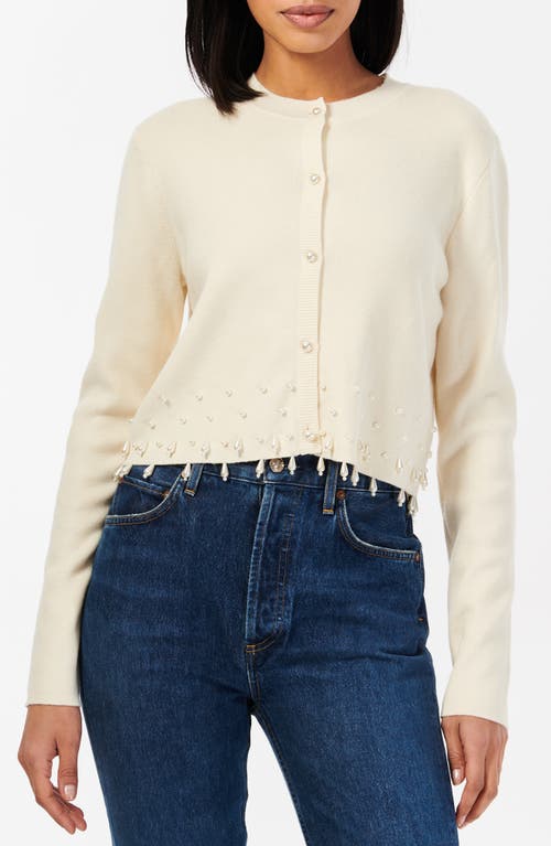 CAMI NYC Perdita Merino Wool Cardigan in Macadamia at Nordstrom, Size Small