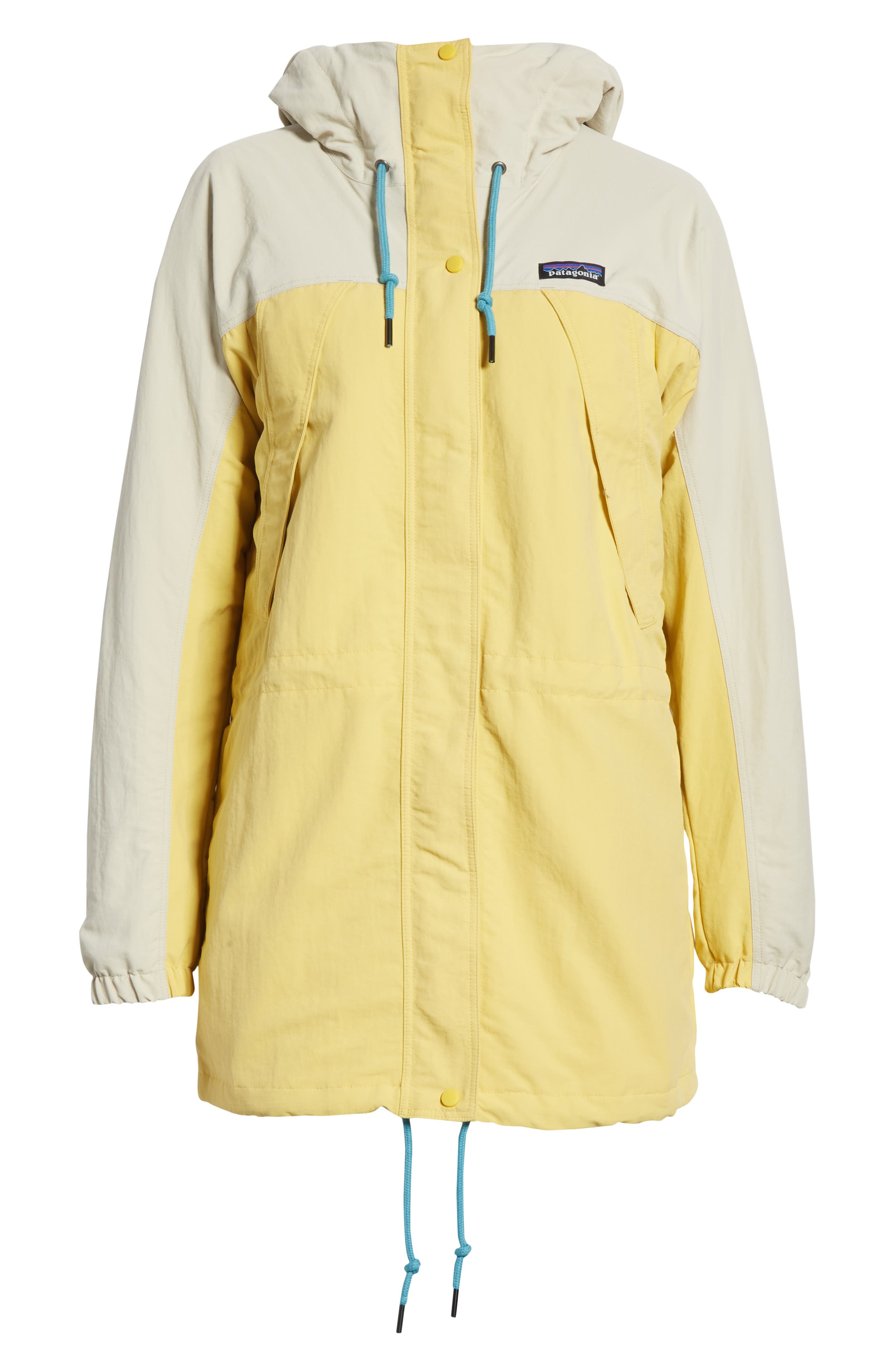 Patagonia Skyforest Water Repellent Hooded Parka, Yellow