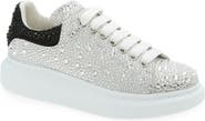 Alexander McQueen Crystal-embellished Low-top Sneakers in Blue for