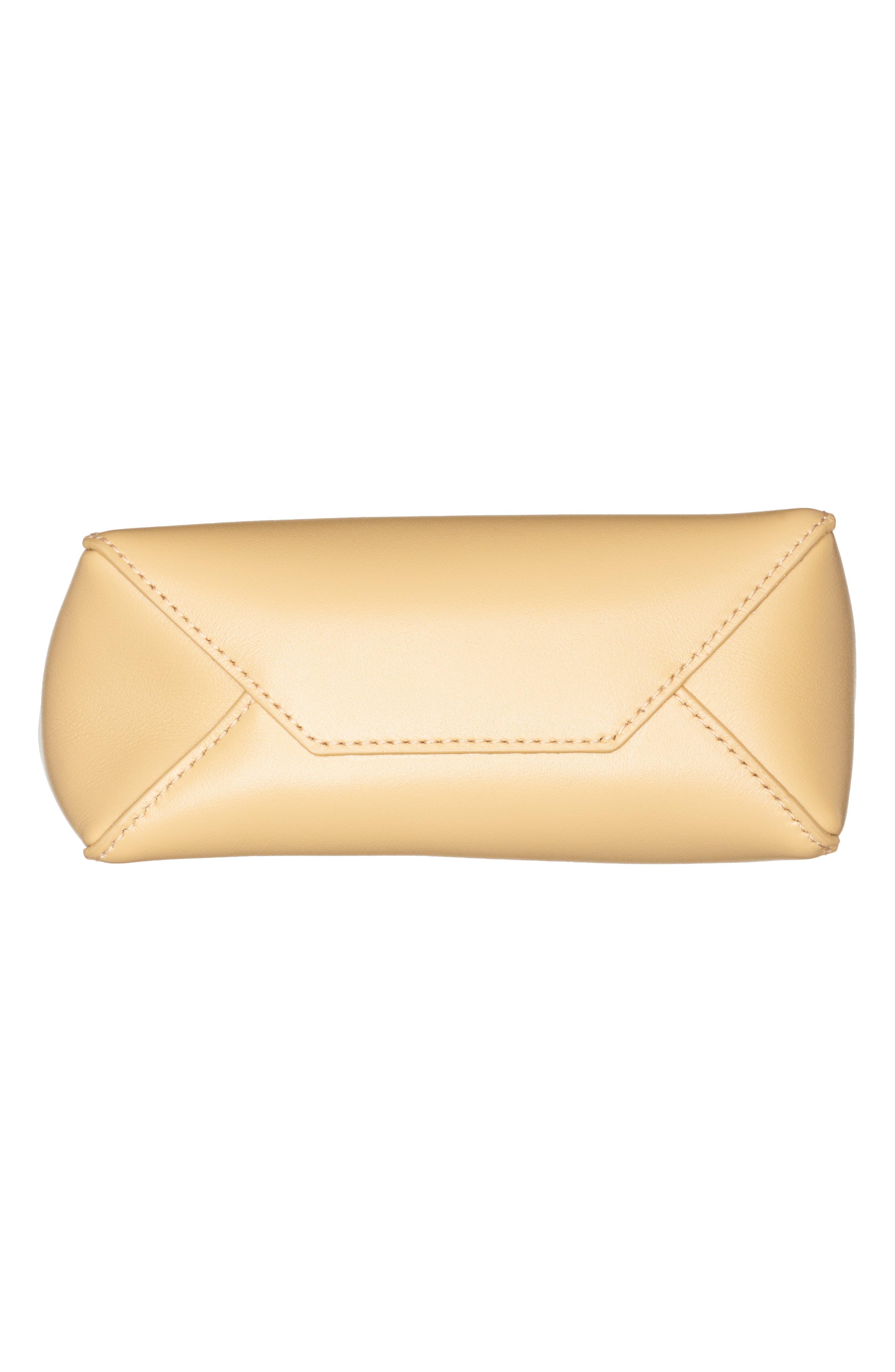 Jil Sander Giro Leather Crossbody Bag in Golden Granola | Smart Closet