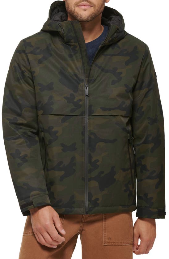 Shop Dockers ® Performance Zip Hoodie In Camouflage