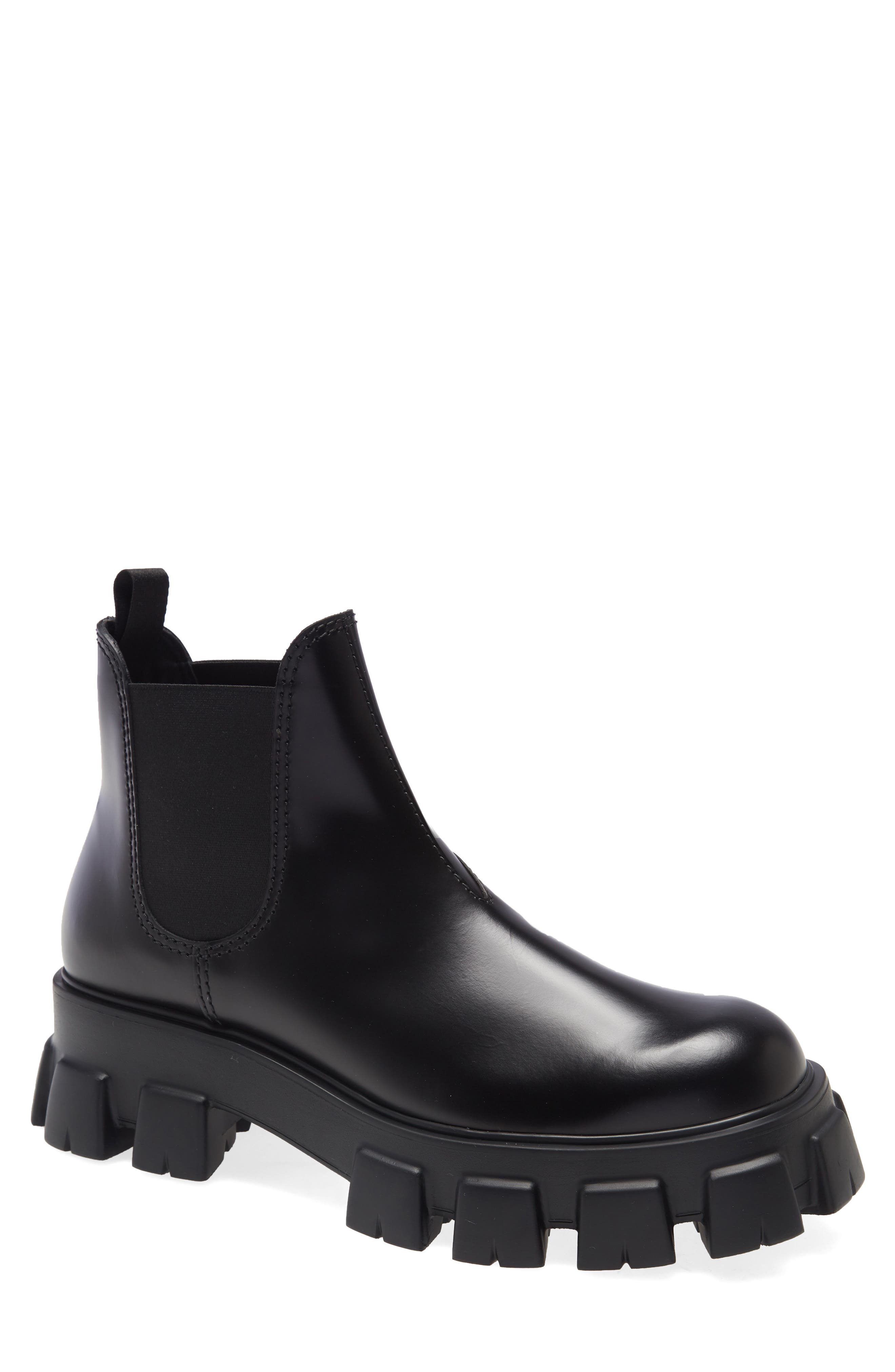 prada chelsea lug boot