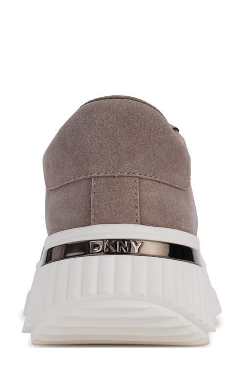 Dkny Larissa Platform Sneaker In Ash