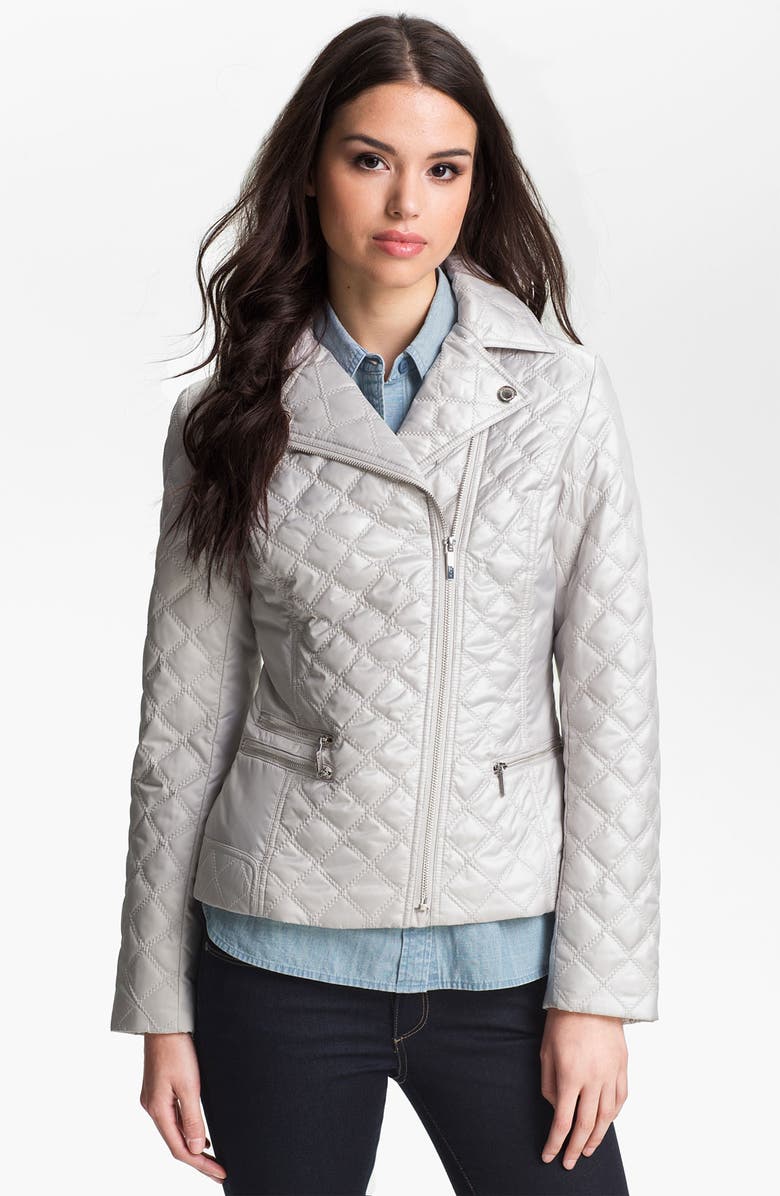 Laundry by Shelli Segal Quilted Moto Jacket | Nordstrom