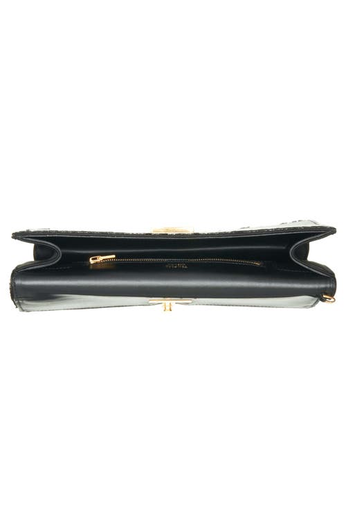 Tom Ford Wallis Squared Sequin Clutch In 1n001 Black