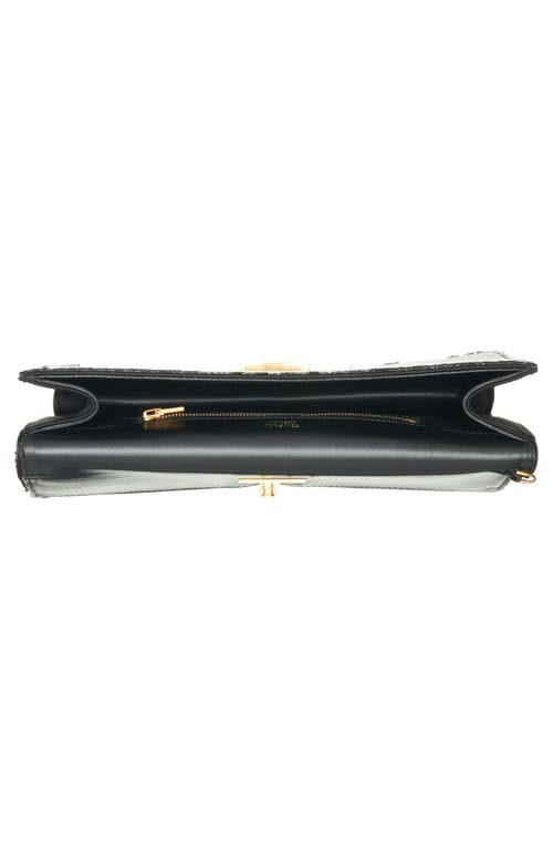 Shop Tom Ford Wallis Squared Sequin Clutch In 1n001 Black