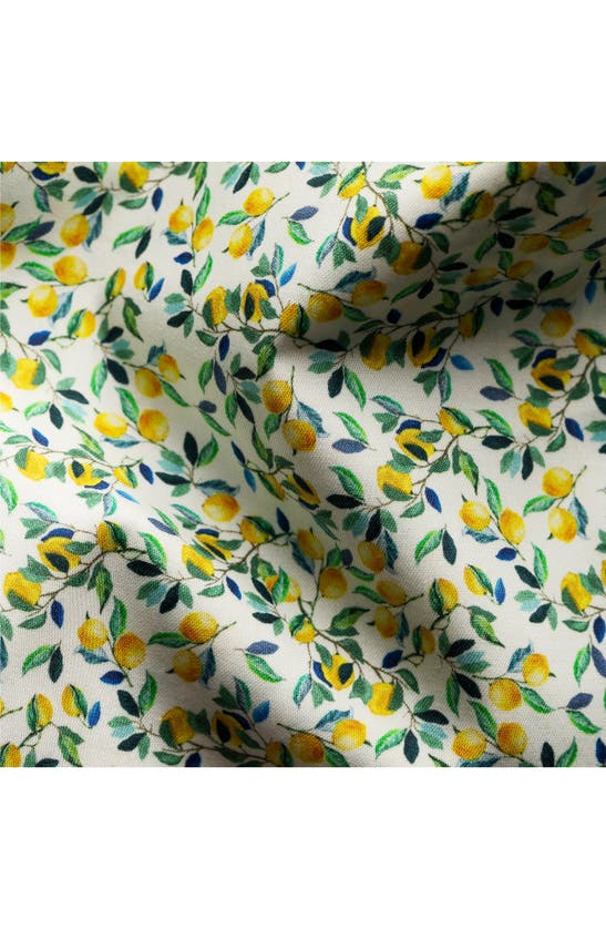 ETON SLIM FIT LEMON PRINT DRESS SHIRT