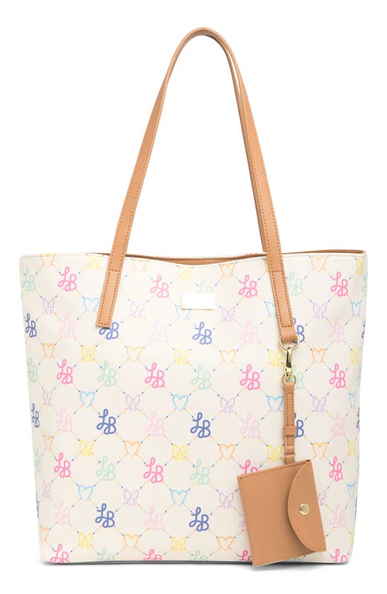 Luv Betsey By Betsey Johnson Large Hangoff Tote In White