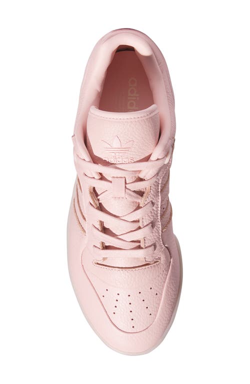 Shop Adidas Originals Adidas Rivalry Lux Low Top Basketball Sneaker In Pink/ivory/sandy Pink