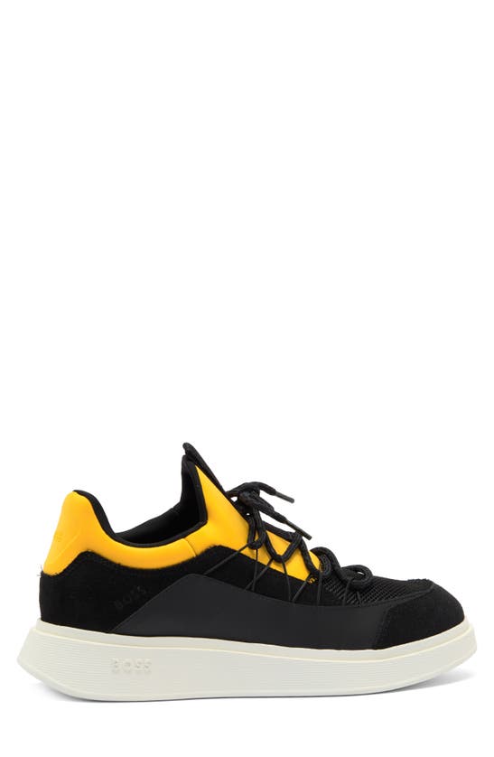 Shop Hugo Boss Bulton Running Shoe In Open Yellow