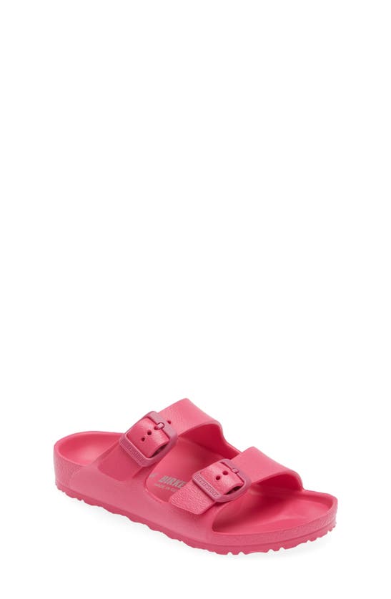 Birkenstock Kids' Arizona Waterproof Slide Sandal In Beetroot Purple