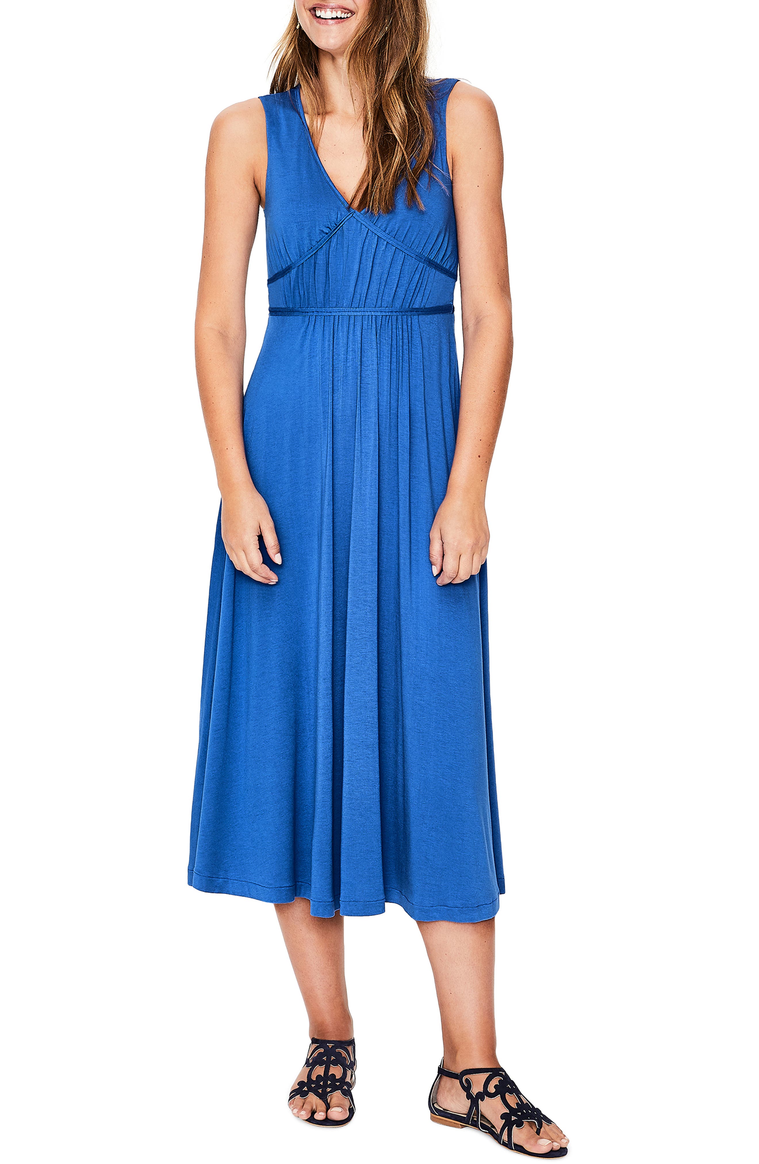 elina jersey midi dress