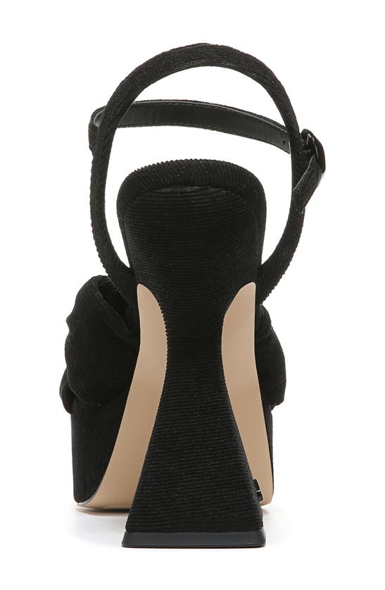 Circus Ny Audrea Platform Sandal In Black Corduroy