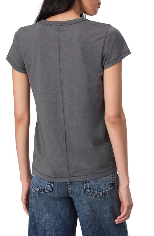 Shop Rag & Bone The Slub Organic Pima Cotton T-shirt In Wshdslate