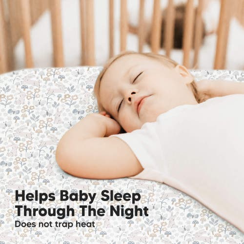 Keababies Isla Fitted Crib Sheets In Prairie