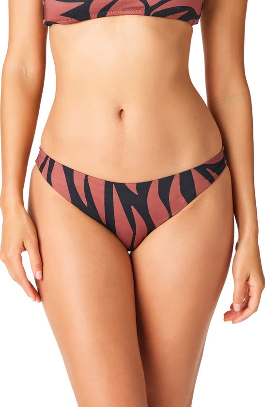 Sanctuary Cinch Back Hipster Bikini Bottoms In Earth