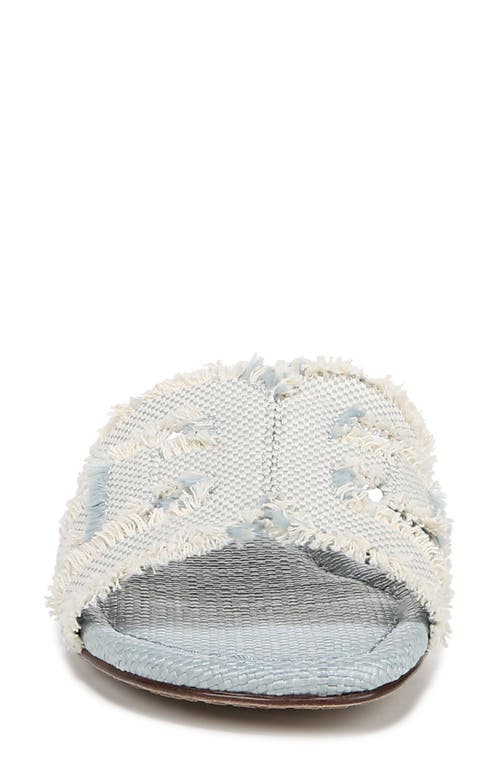 Sam Edelman Bay Fray Slide Sandal In Robin Egg Blue
