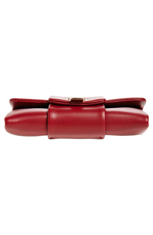 Proenza Schouler Flap Leather Shoulder Bag In Rosewood