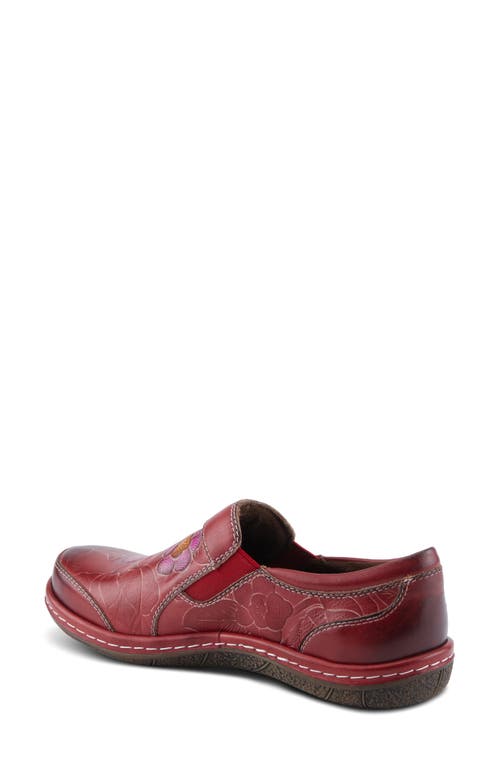 L'artiste By Spring Step Annawan Loafer In Red Multi