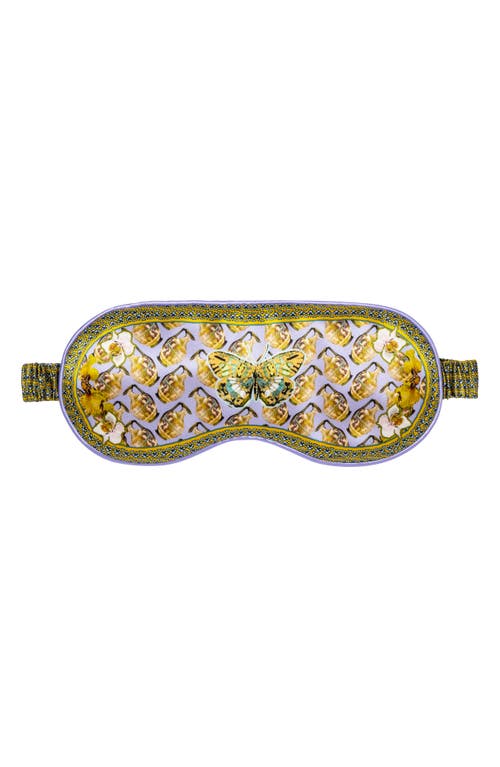 Slip Pure Silk Zodiac Sleep Mask In Aquarius