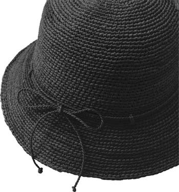 J.Crew: Raffia Bucket Hat For Women